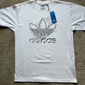 Adidas Men's White T-Shirt